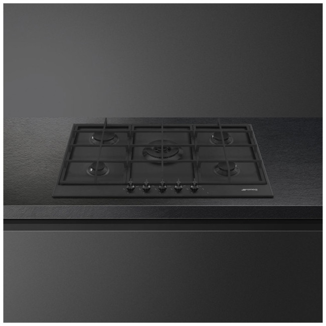 Газовая варочная панель Smeg PX375MB Газовая варочная панель Smeg PX375MB