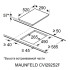 Электрическая варочная панель Maunfeld CVI292S2FLGR Inverter Электрическая варочная панель Maunfeld CVI292S2FLGR Inverter