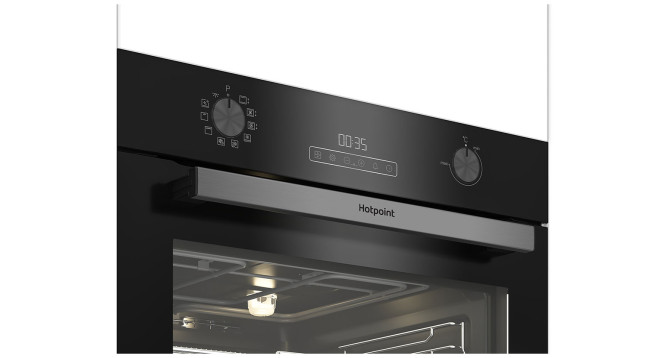 Электрический духовой шкаф Hotpoint FE9 831 JSH BLG, черный