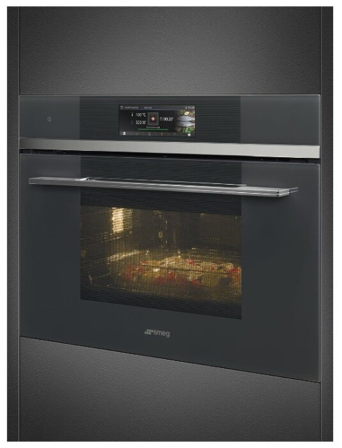 Электрический духовой шкаф smeg SF4106WMCS