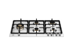 Встраиваемая газовая варочная панель Bertazzoni P905LPROX Встраиваемая газовая варочная панель Bertazzoni P905LPROX