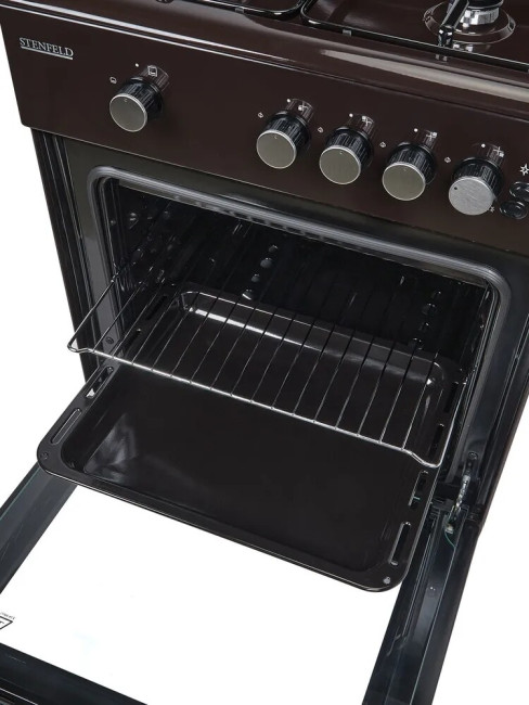 Газовая плита Stenfeld T641G-02 коричневый