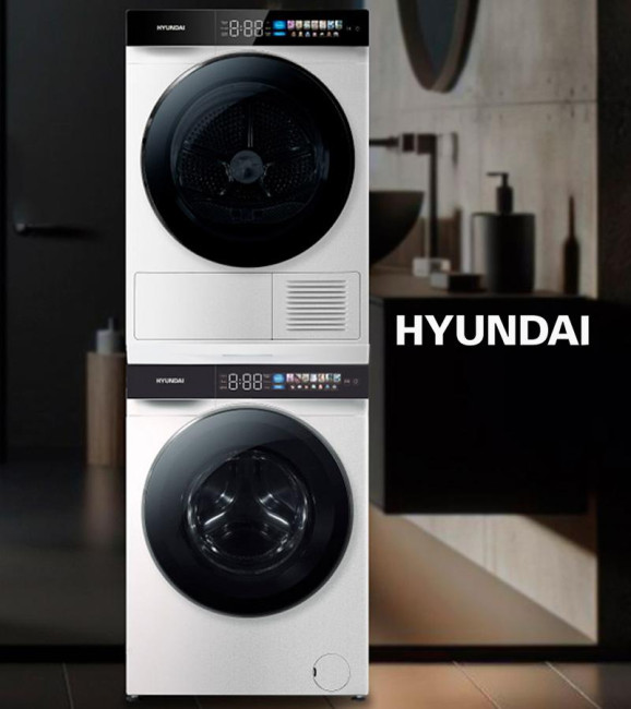Комплект стиральная и сушильная машина Hyundai WFE9229 + DFE9429