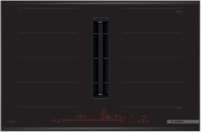 Индукционная варочная панель со встроенной вытяжкой Bosch PXX895D66E