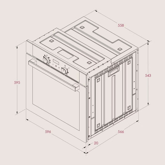 Электрический духовой шкаф Ardo BO28ES2 Электрический духовой шкаф Ardo BO28ES2