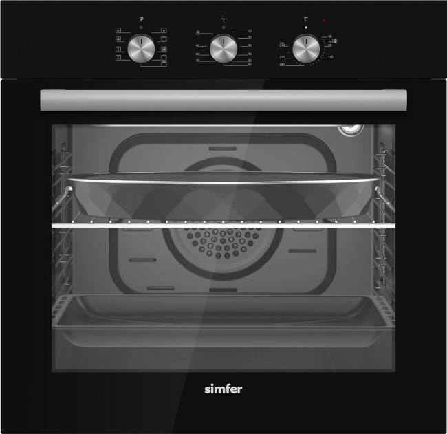 Электрический духовой шкаф Simfer B6EB19025 черный Электрический духовой шкаф Simfer B6EB19025 черный