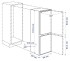 Встраиваемый холодильник IKEA Рокэлл