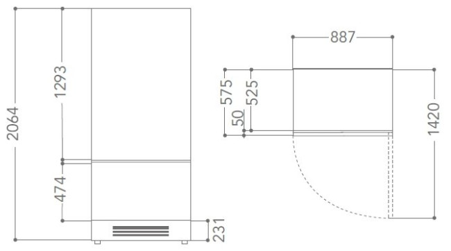 Встраиваемый холодильник KitchenAid KCVWX 20900L