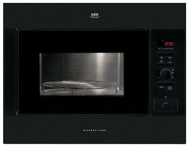 Микроволновая печь встраиваемая AEG MCD 2662 EB Микроволновая печь встраиваемая AEG MCD 2662 EB