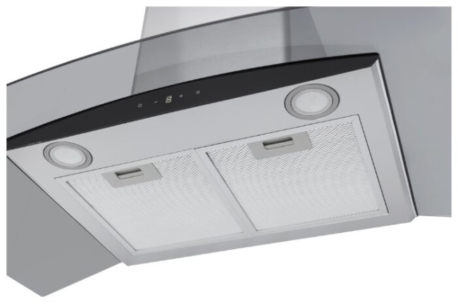 Каминная вытяжка EXITEQ EX-1036 sensor inox