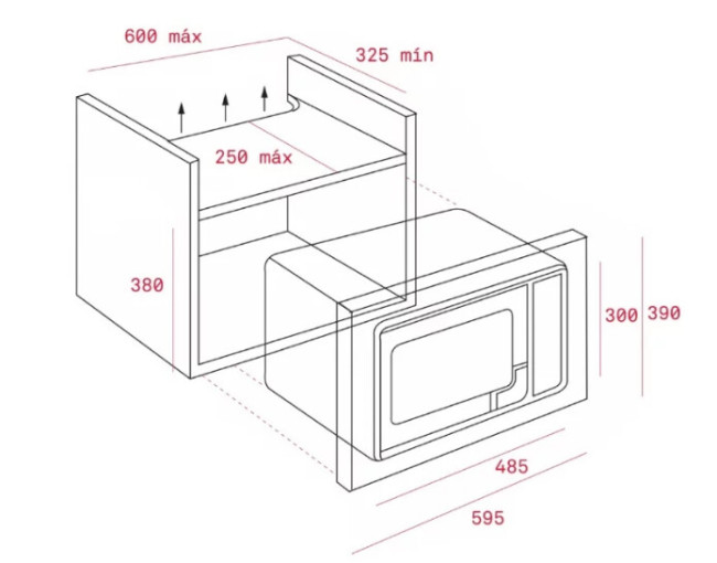 Встраиваемая микроволновая печь Teka ML 820 BIS
