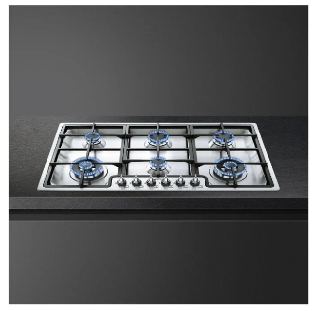 Газовая варочная панель smeg PGF96