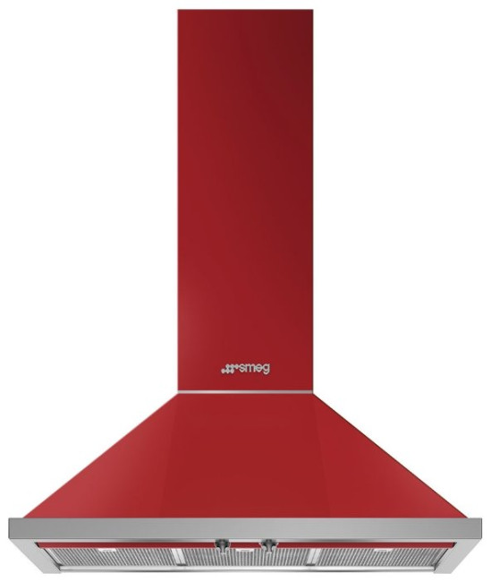 Каминная вытяжка smeg KPF9RD Каминная вытяжка smeg KPF9RD