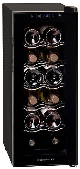 Винный шкаф DUNAVOX thermo dx-12.35sc Винный шкаф DUNAVOX thermo dx-12.35sc