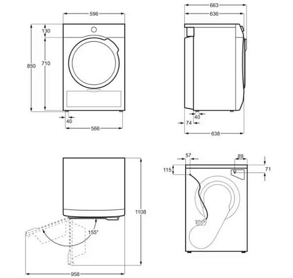 Сушильная машина AEG TR8384E