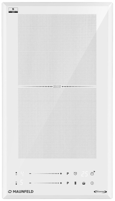 Электрическая варочная панель Maunfeld CVI292S2FWH LUX Inverter Электрическая варочная панель Maunfeld CVI292S2FWH LUX Inverter