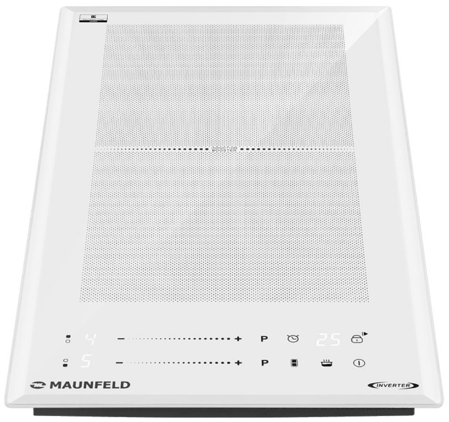 Электрическая варочная панель Maunfeld CVI292S2FWH LUX Inverter Электрическая варочная панель Maunfeld CVI292S2FWH LUX Inverter