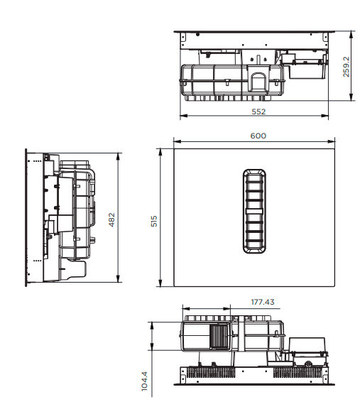 Встраиваемая индукционная варочная панель Maunfeld MIHC604SF2BK Встраиваемая индукционная варочная панель Maunfeld MIHC604SF2BK