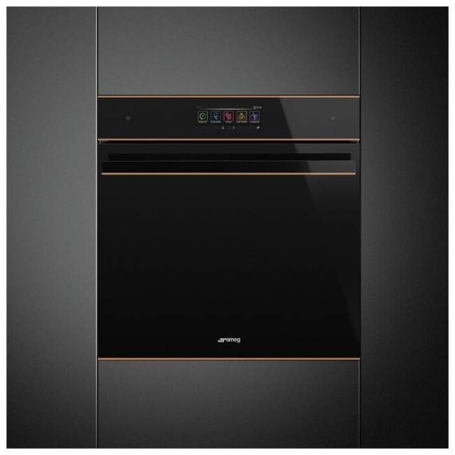 Электрический духовой шкаф smeg SFP6606WSPNR