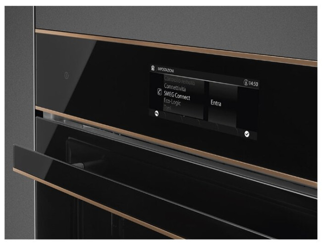 Электрический духовой шкаф smeg SFP6606WSPNR