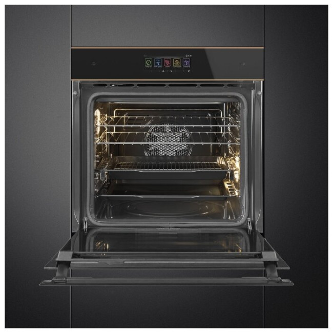Электрический духовой шкаф smeg SFP6606WSPNR