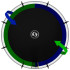 Каркасный батут SWOLLEN Prime Black 12 FT 366х366х259 см Каркасный батут SWOLLEN Prime Black 12 FT 366х366х259 см