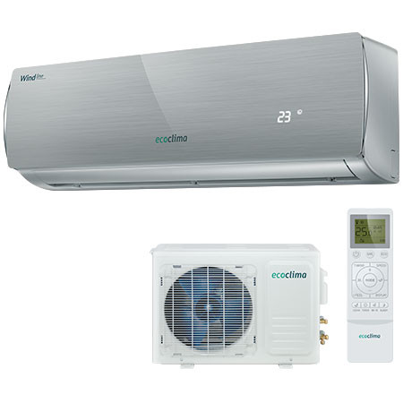 Сплит-система ECOCLIMA ECW/I-12QCG / EC/I-12QC silver Сплит-система ECOCLIMA ECW/I-12QCG / EC/I-12QC silver