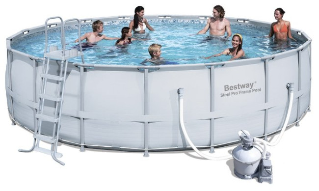 Бассейн Bestway Power Steel Frame 56280/56464