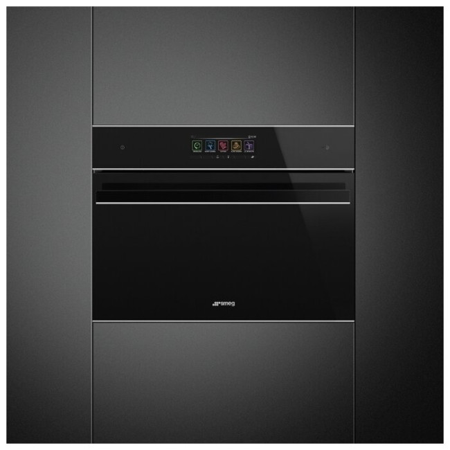 Электрический духовой шкаф smeg SF4606WMCNX