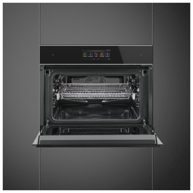 Электрический духовой шкаф smeg SF4606WMCNX