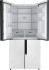 Холодильник WEISSGAUFF WCD 450 White Rock Glass NoFrost Inverter Холодильник WEISSGAUFF WCD 450 White Rock Glass NoFrost Inverter