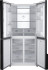 Холодильник WEISSGAUFF WCD 450 White Rock Glass NoFrost Inverter Холодильник WEISSGAUFF WCD 450 White Rock Glass NoFrost Inverter