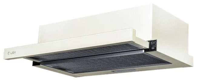 Встраиваемая вытяжка LEX Hubble G 600 Ivory Light Встраиваемая вытяжка LEX Hubble G 600 Ivory Light