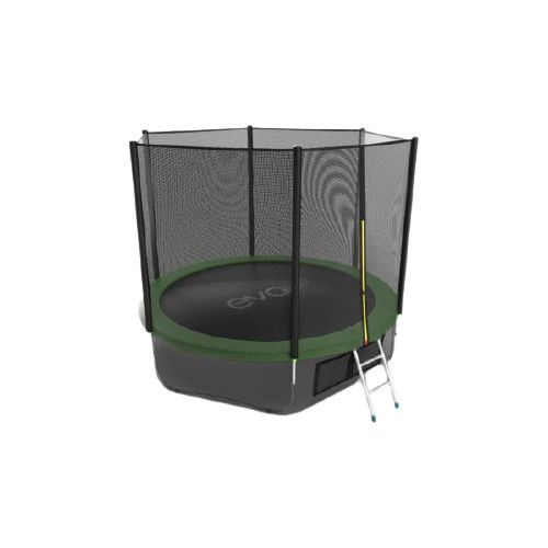 Батут Evo Jump External 10ft Green Lowernet + сетка Батут Evo Jump External 10ft Green Lowernet + сетка