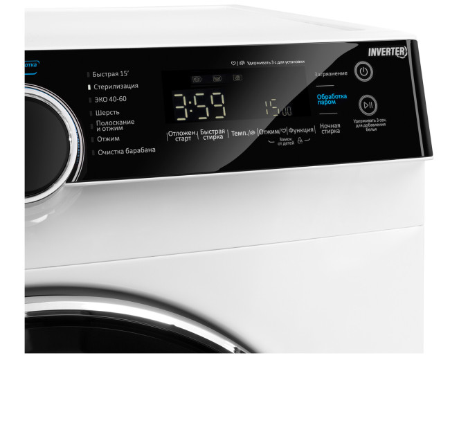 Стиральная машина Maunfeld MFWM1510WH06 Стиральная машина Maunfeld MFWM1510WH06