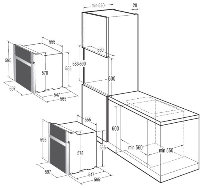 Духовой шкаф Gorenje BO 73 CLB