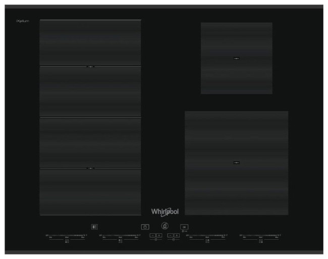 Индукционная варочная панель Whirlpool SMC 654 F/BT/IXL