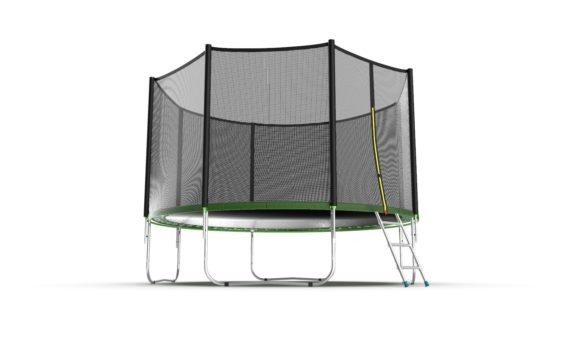 Батут Evo Jump External 12ft Green Батут Evo Jump External 12ft Green