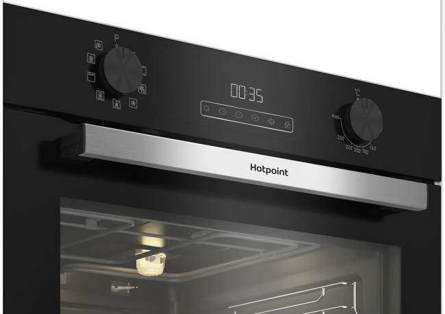 Электрический духовой шкаф Hotpoint HFE8 1224 H BL черный