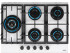 Встраиваемая газовая варочная панель Delonghi Germana 7GW BB
