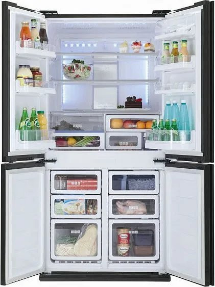 Холодильник Sharp SJ-F810VSL серебристый Холодильник Sharp SJ-F810VSL серебристый