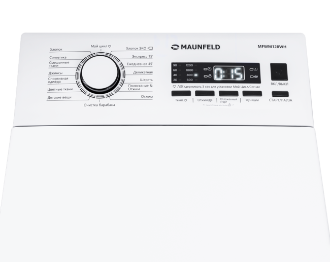 Стиральная машина MAUNFELD MFWM128WH Стиральная машина MAUNFELD MFWM128WH