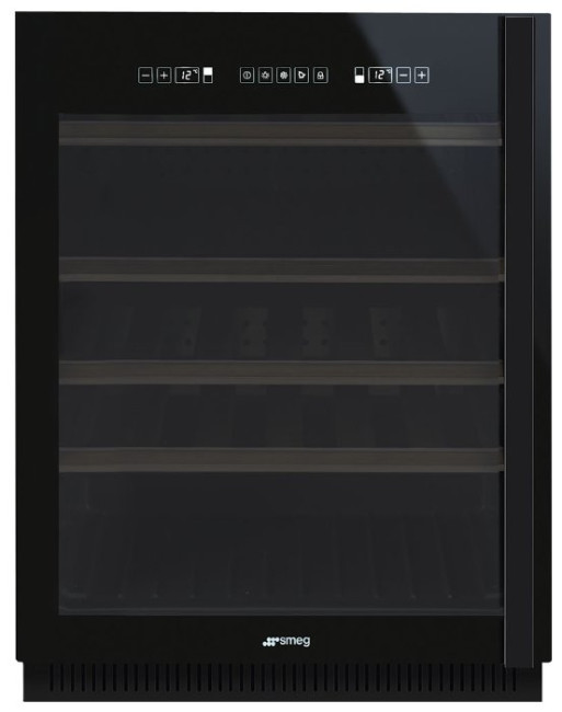 Встраиваемый винный шкаф smeg CVI638NS Встраиваемый винный шкаф smeg CVI638NS