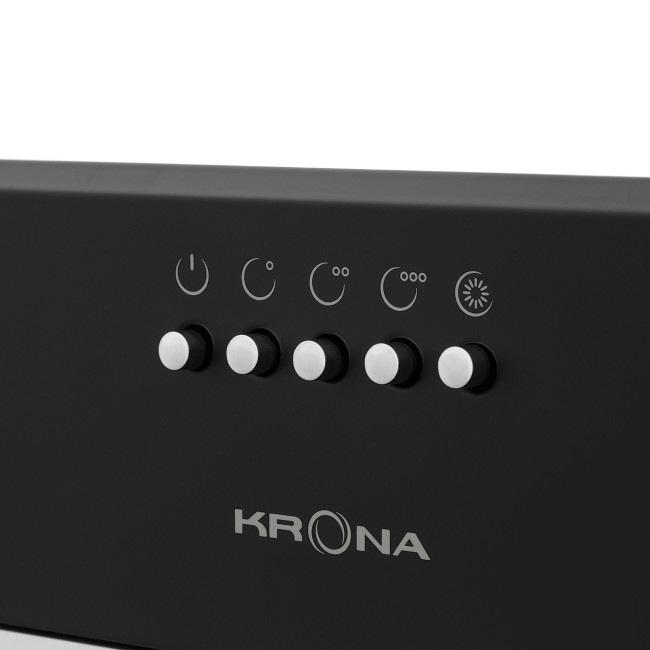 Встраиваемая вытяжка Krona Adel 600 Black PB