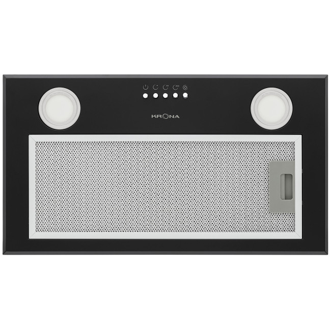 Встраиваемая вытяжка Krona Adel 600 Black PB