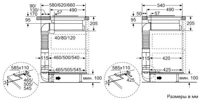 Варочная панель Bosch PVS845F11E Варочная панель Bosch PVS845F11E