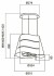 Каминная вытяжка Elica WAVE BK/F/51 Каминная вытяжка Elica WAVE BK/F/51