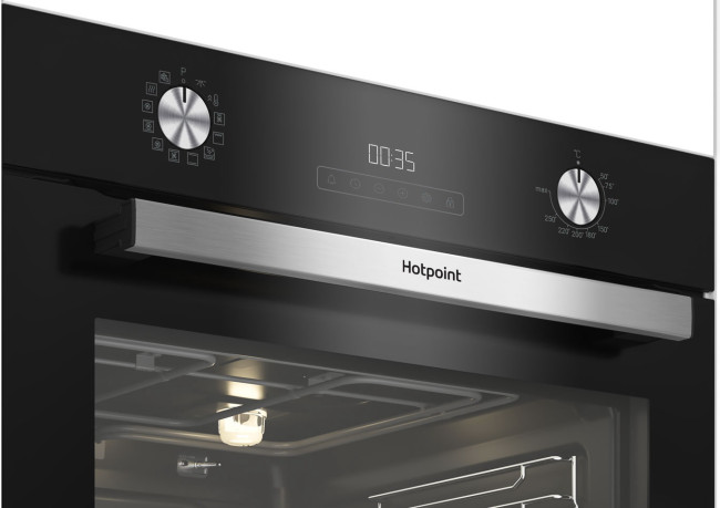 Электрический духовой шкаф Hotpoint HFE8 1231 JSH BLG черный