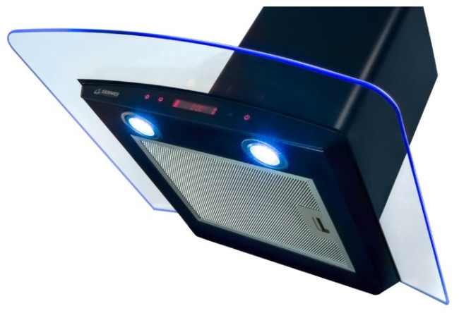 Каминная вытяжка GERMES Alt sensor 60 black Каминная вытяжка GERMES Alt sensor 60 black