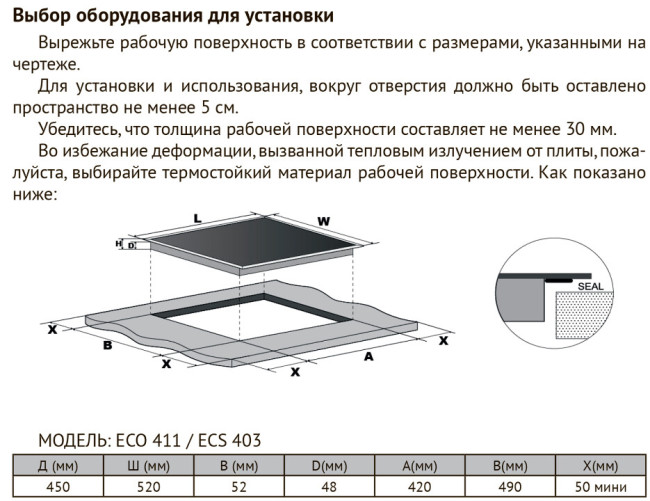 Встраиваемая электрическая варочная панель Kuppersberg ECS 403 Встраиваемая электрическая варочная панель Kuppersberg ECS 403